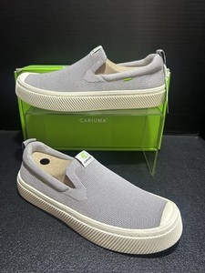 Cariuma IBI Slip-On Shoes Mens Size 10.5 Gray Knit‎ Sustainable Casual Comfort Cariuma IBI Slip-On Shoes Mens Size 10.5 Gray Knit  main image 2