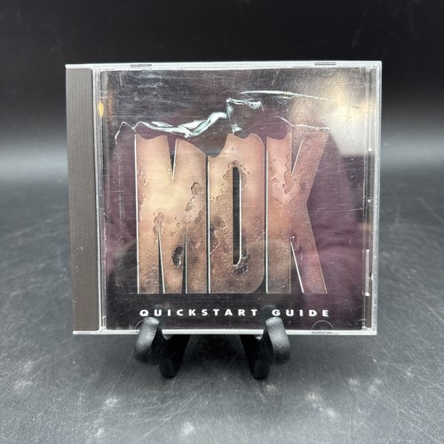 Shiny Entertainment MDK PC CD-ROM 1997 Spiel + Kurzanleitung