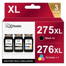 PG-275XL CL-276XL Ink Cartridges For Canon Pixma TS3520 TS3720 TR4700 TR4722