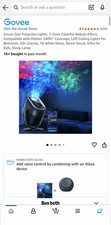 Govee Star Light Projector Nebula LED Indoor Desktop Projector