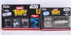 Lot of 2 Star Wars Funko Bitty Pop Ride + 4-Pack w/Mystery Pop (Han Solo, Darth)