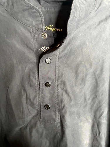 Ben Hogan Windbreaker Jacket Mens Large Black Ribbed Hem Short Sleeve 1/4 Snap image 8