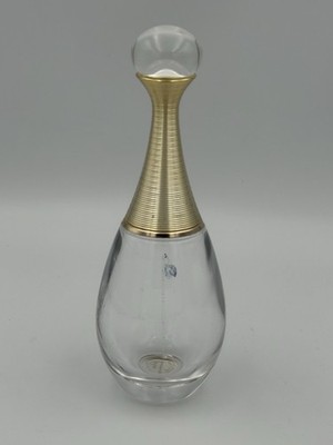 Christian Dior J'adore 3.4 oz Perfume Bottle Empty Collectible Vanity Display