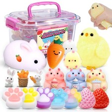 20Pcs Taba Squishy Toys Pack-Easter Taba Squishy Sensory Fidgets Toys Party F...