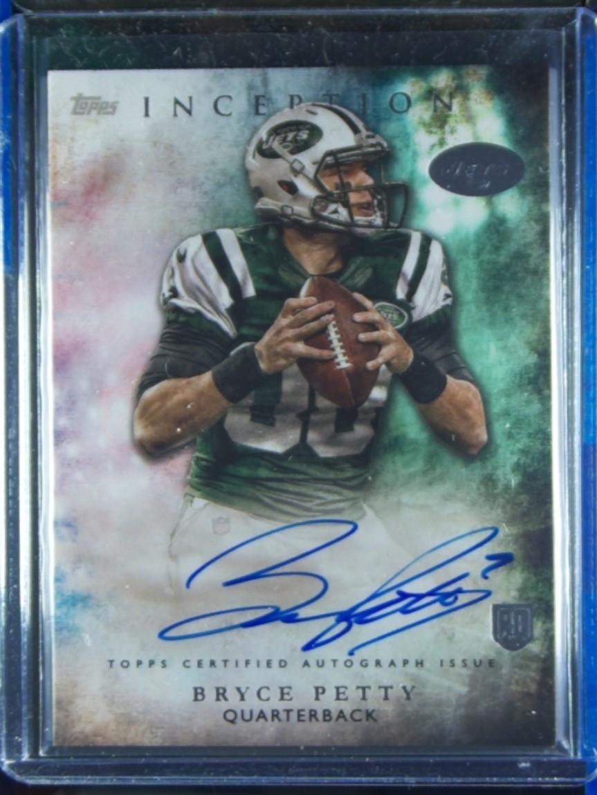 Bryce Petty Topps Inception Rookie Autographs #RA20 Base