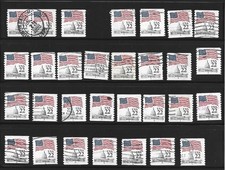 # 2115 Plate Number Coils 22c Group w/ Duplication