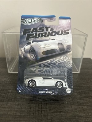 Hot Wheels Bugatti Veyron White Fast & Furious Racing Course #5 New