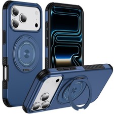 Magnetic Shockproof Case w/ Ring Stand For iPhone 17e 18 Pro Max 16 15 14 13 Pro