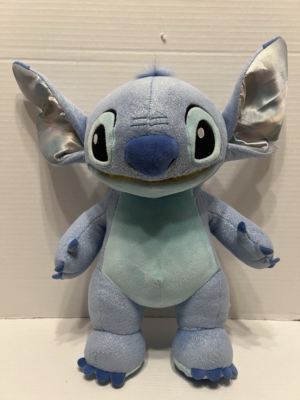 Build a Bear Exclusive Stitch Disney 100 Celebration Shimmery Stuffed Animal BAB