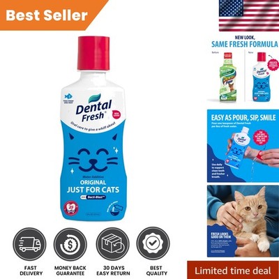 Say Goodbye to Bad Breath with Effective Tuna Cat Water Additive   8 Fl Oz