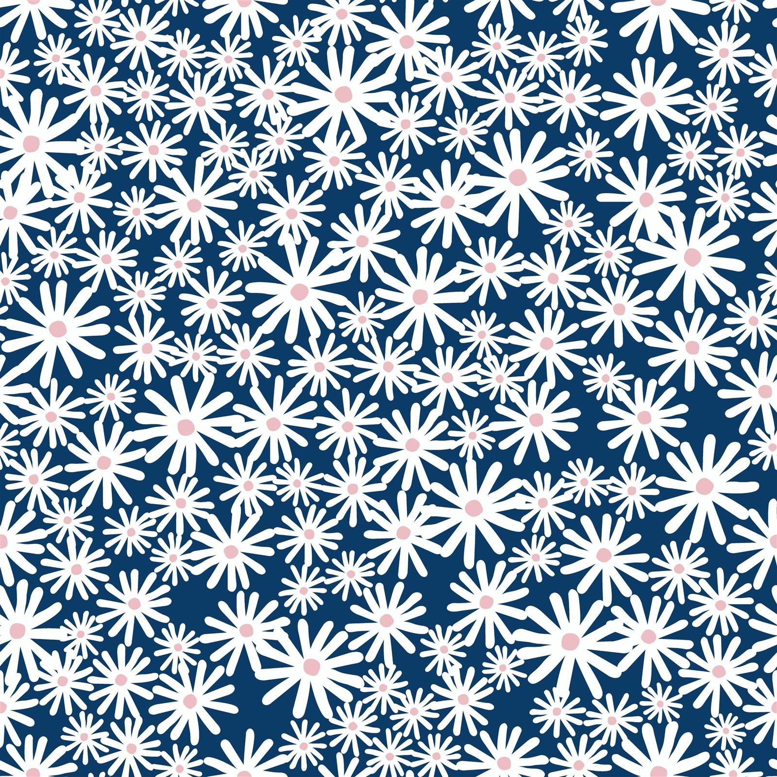 Skinnydip Daisy Floral Wallpaper Blue - 180511 - Image 2