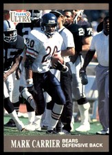 Mark Carrier 1991 Ultra #154 Bears NFL READ FREE SHIPPING AutographDen