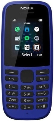Nokia 105 2019 Dual Sim Blue (TA-1174)