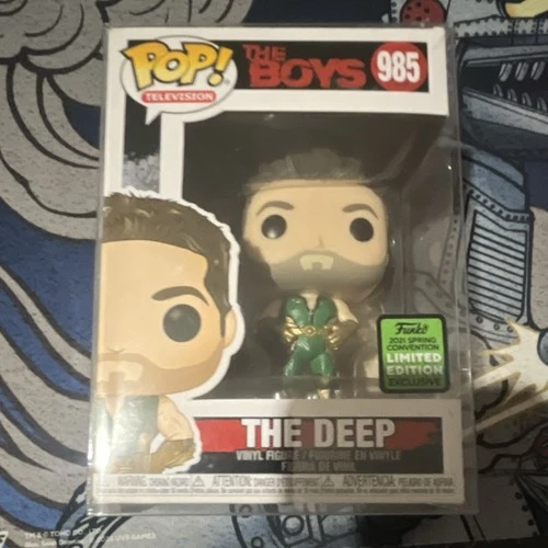 Funko Pop! Television The Boys The Deep 985 Limited Edition 2021 Spring Convent…
