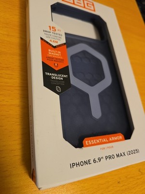 UAG Translucent Essential Armor Case for Apple iPhone 17 Pro Max 6.9'' Cloud Blue