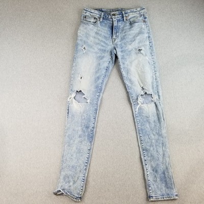 American Eagle Jeans Men's Sz 30x34 Slim Flex Light Wash Normcore Nice Quality