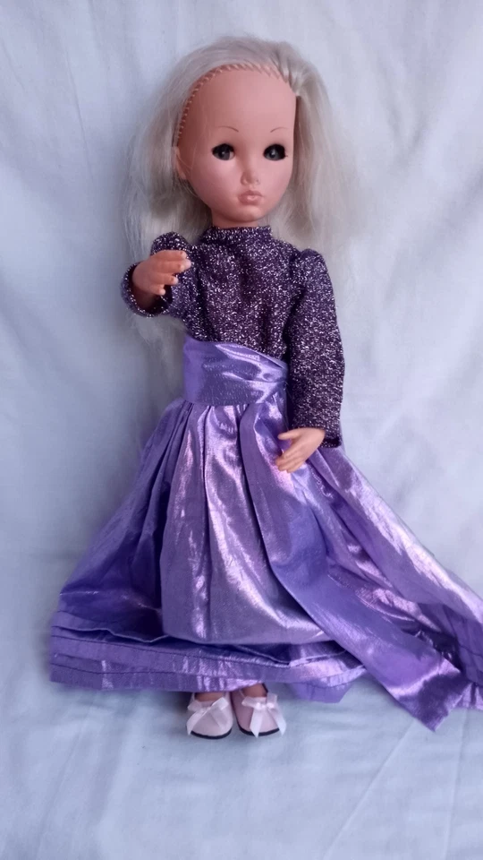 Poupée Blonde 44 Cm Furga Vintage - Photo 4/4