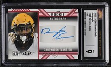 2020 Sage Hit Rookie Auto Red Darrynton Evans #A25 CSG 9 Mint Auto 0yg9