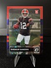 2025 Donruss Optic Shedeur Sanders Base (RAW)