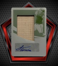 Luis Garcia RC *1/1* Auto 2021 Immaculate Jumbo Bat Printing Plate Nationals MLB