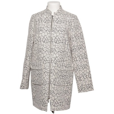 Beaumont, Jacke, Damen, Größe: 40, Grau/Weiß, Baumwolle/Polyester/Viskose #nnN
