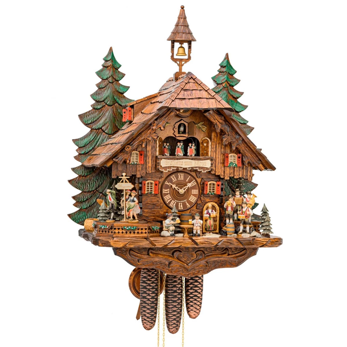 Coucou à quartz oseau en envol 43 cm | Cuckoo clock, Clock, Cuckoo