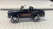 2025 HOT WHEELS ‘75 Chevy Blazer Custom Paint & Wheel Swap Relic’d & Weathered