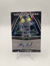 2022 Elite Extra Edition Hidden Gems RILEY CORNELIO Auto! Rare Rookie NATIONALS