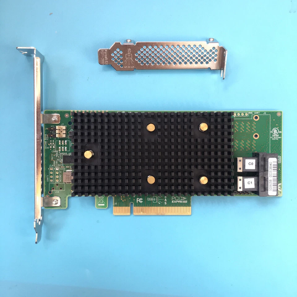 Avago/LSI 9400-8i SATA/SAS HBA 12 Gbps PCIe Support NVME HDD IT Mode JBOD - Image 3 of 4