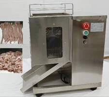 1 PC QSJ-T Shredded Meat Cutter Meat Slicer 8mm 110V with Double Motor 250KG/h