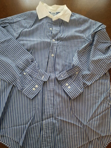 euc Brooks Brothers sz XL blue black 