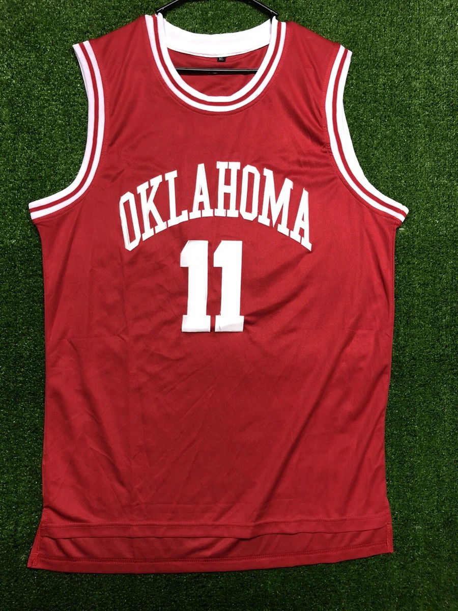 Trae Young Oklahoma 11 Jersey Red Size XL eBay