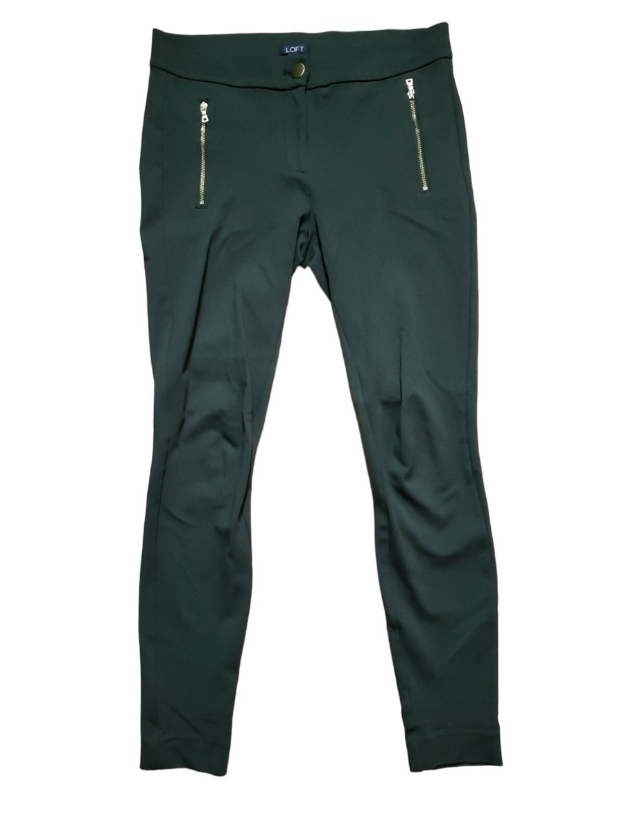 Loft olive green pants sale