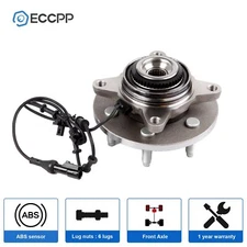 1Pc Wheel Hub Bearing Front 4WD For Ford Expedition Lincoln Navigator 2000-2006
