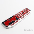 Metal 3D Car Body Rear Trunk Tailgate Badge Emblem Decal Nameplate 1941 Sticker