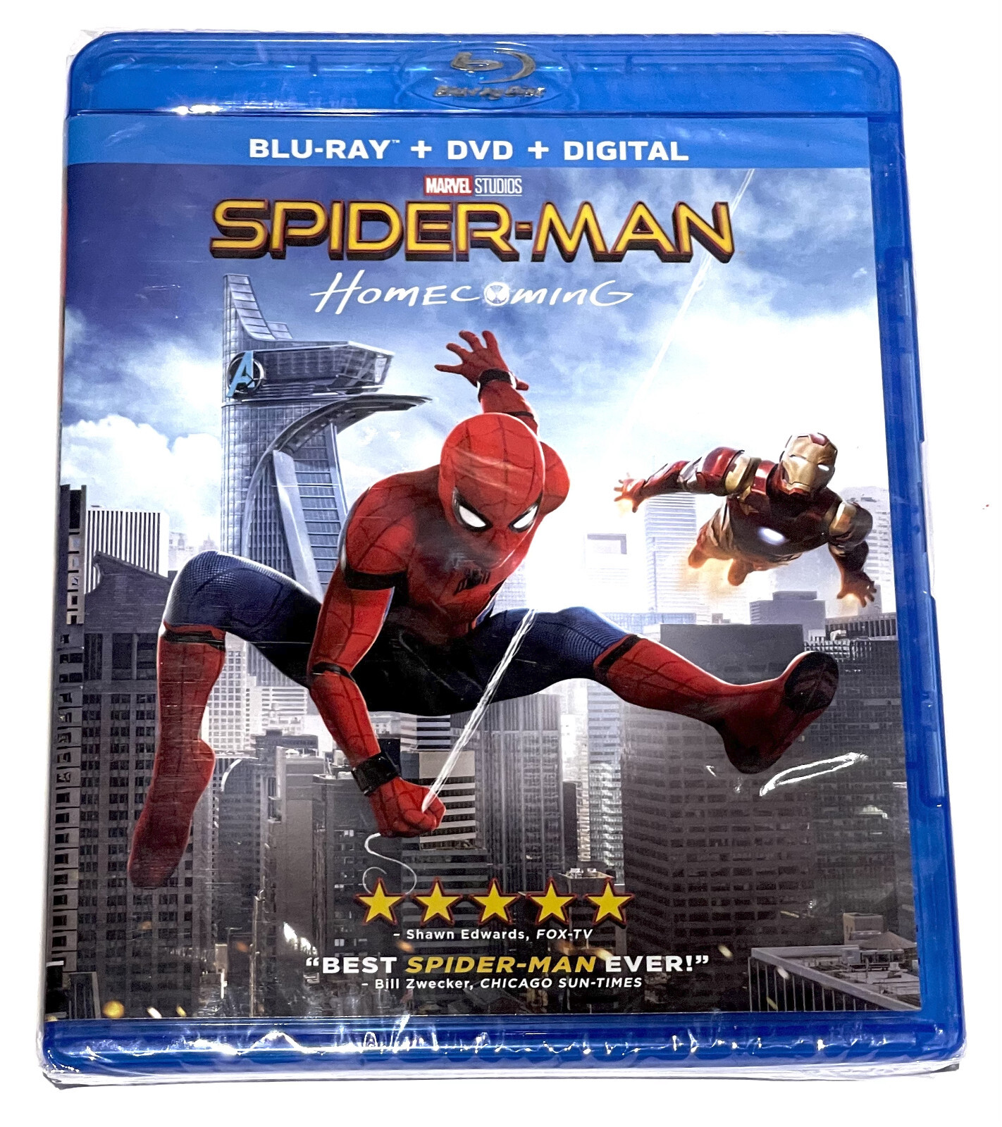 Spider-Man Homecoming Blu-Ray DVD Digital Combo Brand New