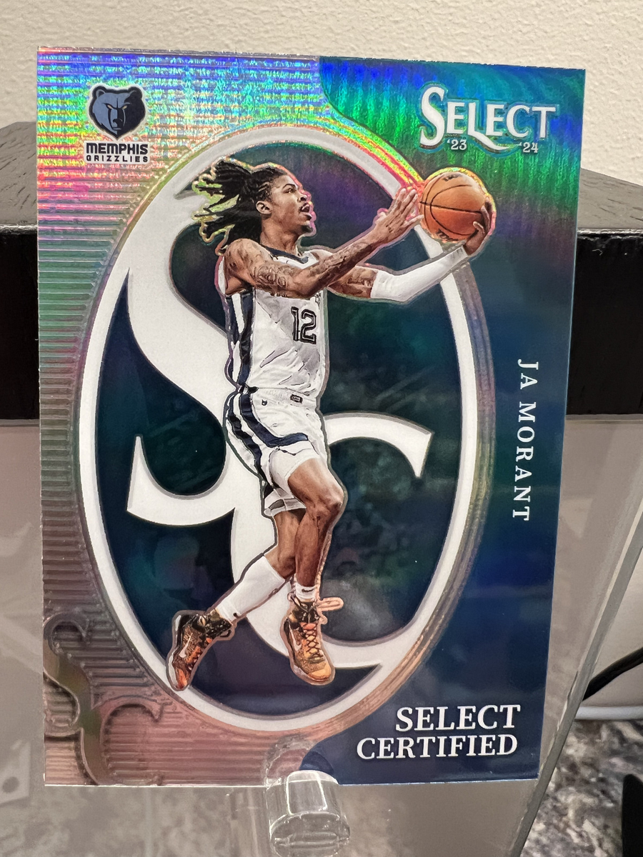 2023-24 Panini Select Ja Morant Select Certified Silver Prizm #18
