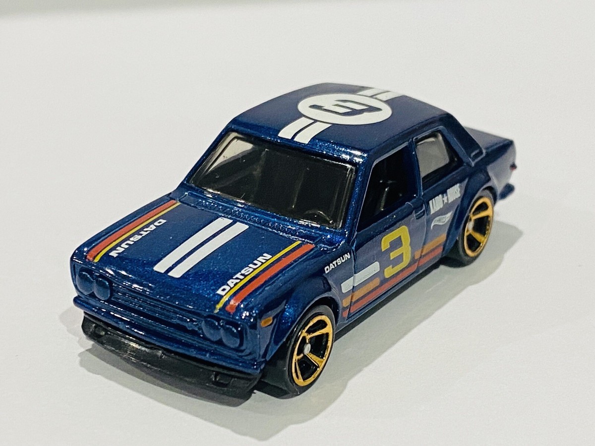 Hot Wheels Datsun Bluebird 510 'Loose' Blue | eBay