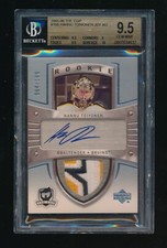 BGS 9.5 HANNU TOIVONEN 2005-06 THE CUP #108 PATCH RC AUTO 84/199 *BRUINS* POP 4