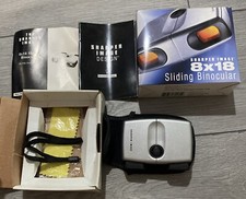 Sharper Image - 8 x 18 Sliding Binocular - with Case - AK306