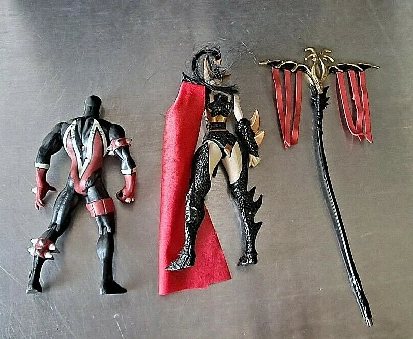 Figuras de acción de colección McFarlane Toys Spawn, Werewolf Wetworks, Blood Queen Foto 4 de 4