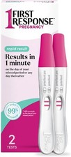 FIRST RESPONSE Rapid Result Pregnancy Test - 2 Tests Exp 4/10/27