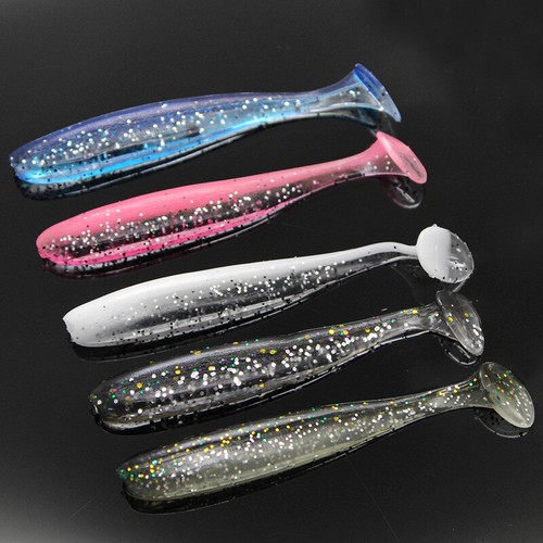 50er Pack Softköder Shad Wobbler Silikonköder Meereswurm Swimbait Streamer Köder - Bild 4 von 26
