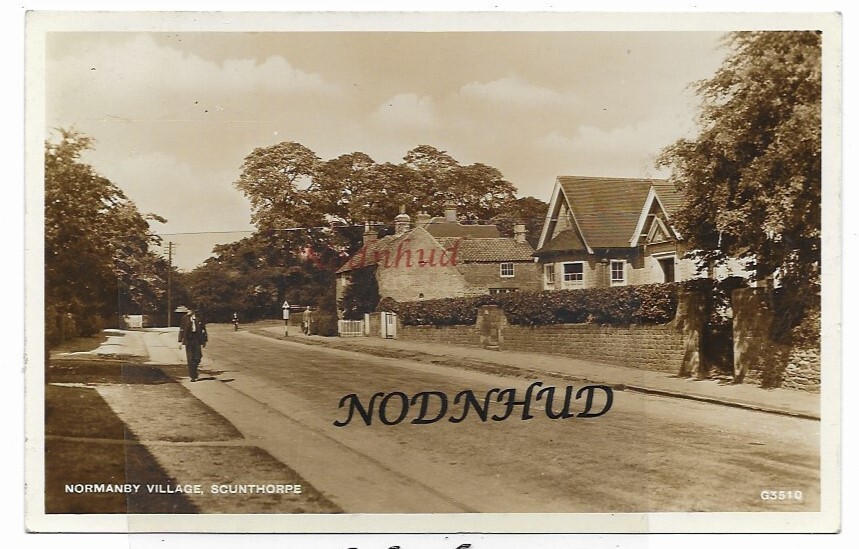 SCUNTHORPE Lincolnshire; NORMANBY VILLAGE RP G 3510 eBay