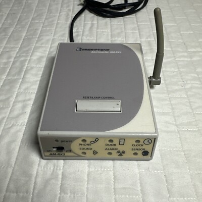 Ameriphone Alertmaster AM-RX2 Remote Receiver Hearing Impaired Assist ...