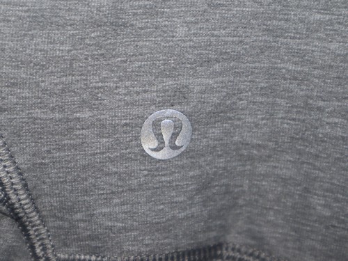 Lululemon Jacket Women 6 Gray Asymmetric Full Zip Precision Athleisure Train Run - Picture 5 of 6