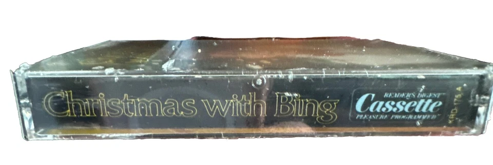 Christmas With Bing Cassette 1980 - Bing Crosby - NEW - Image 3 of 4