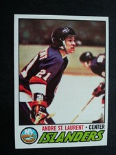 1977-78 Topps Hockey Card # 171 Andre St. Laurent - Islanders (NM)