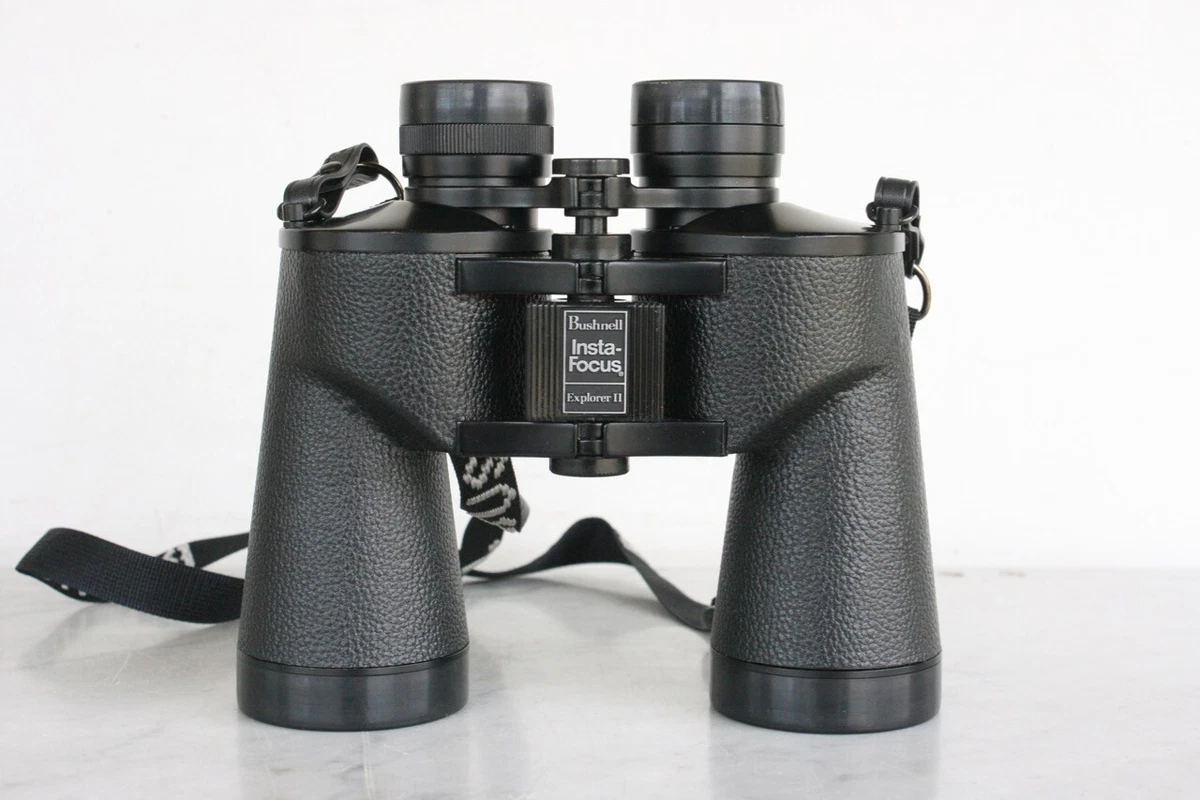 BUSHNELL InstaFocus Explorer II 10x50 Field 8 Case JAPAN