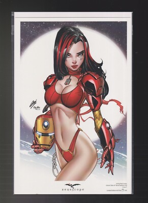 Zenescope Grimm Fairy Tales Cosplay Mini Art Print Iron Man Cosplay